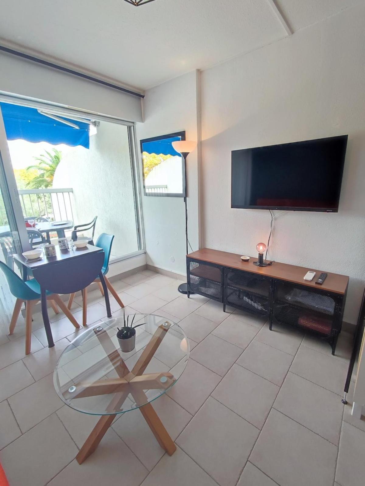 Appartement 1st Line Modern Studio-private Parking La Grande Motte